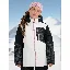 4F Kurtka snowboardowa membrana 10000 dziewczęca - biała 140 (9-10 lat)