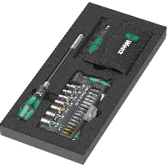 9750 Kraftform oraz Tool-Check Plus wkładka piankowa, zestaw 2,5 cm
