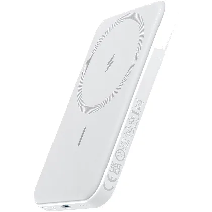 Anker 621 magnetyczny powerbank 5000 mAh, USB-C, biały