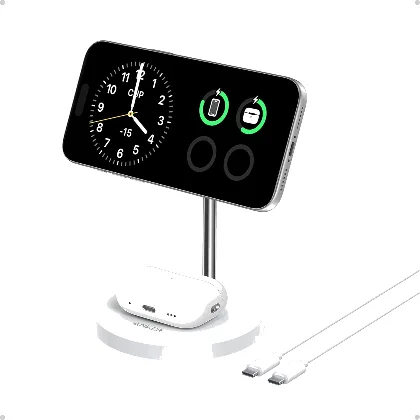 Anker MagGo 15 W ładowarka indukcyjna z MagSafe, 2 w 1