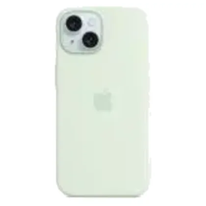 Apple Silicone Case do iPhone 15 Plus Pastelowa mięta