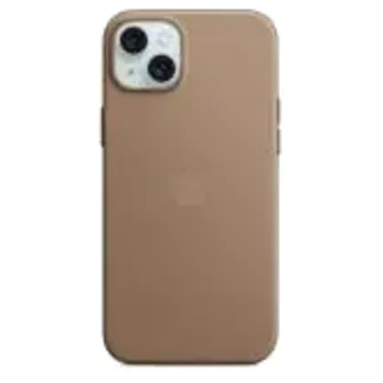 Apple z tkaniny FineWoven z MagSafe do iPhone 15 Plus Jasno-beżowy