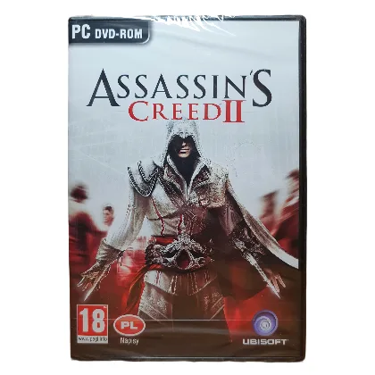 Assassin's Creed II 2 polskie wydanie premierowe Pl, Folia Nowa [pc]