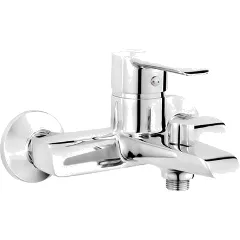 Bateria wannowa ścienna CORIO chrom