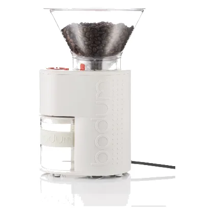 BODUM Elektryczny młynek do kawy, Bistro »10903-1 / 10903-913« (Kremowobiały)