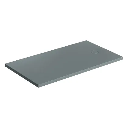 Brodzik prostokątny Omnires Aquarock M+ 80x160 cm ash grey mat AQUAROCK80-160AG