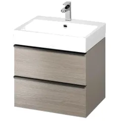 Cersanit S522-021 SZAFKA PODUMYWALKOWA VIRGO 60 SZARA UCHW CZARNY ZMONT. //…