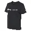 CHAMPION T-shirt damski z bawełny (Czarny, XS)