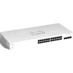 Cisco switch CBS220-24T-4G, 24xGbE RJ45, 4xSFP, fanless - REFRESH