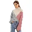 Damski golf oversize G368 różowy L