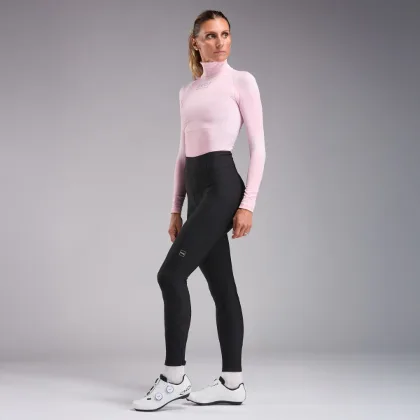 Damskie spodnie hydrofobowe bez szelek EKOI Perf GEL POWER Czarne