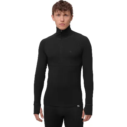 DANISH ENDURANCE Bielizna Merino Męska, Długi Rękaw, z Zamkiem lub Bez