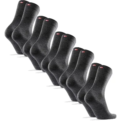 DANISH ENDURANCE Skarpety z Wełny Merino Męskie, Eleganckie, 3 lub 5-Pak