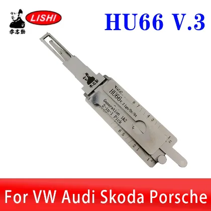 Dekoder Lishi 2-w-1 HU66 v.3 do VW Audi Porsche