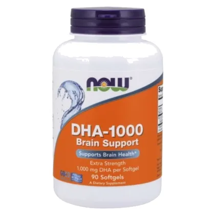 DHA1000 Brain Support 90 kapsułek NOW FOODS