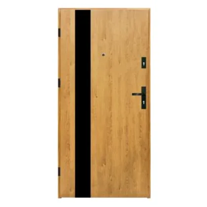 Drzwi antywłamaniowe Forca lewe 90L jasno-brązowy RC2 206,8 cm