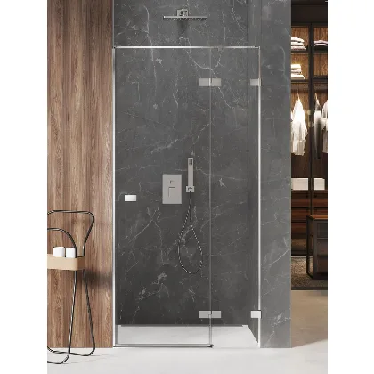 Drzwi prysznicowe New Trendy Avexa 100x200 wnękowe chrom prawe EXK-1446