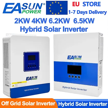 EASUN POWER 6.5KW 4KW 2KW Hybrydowy Inwerter Solarny 48V 24V 12V 220VAC Wbudowany…