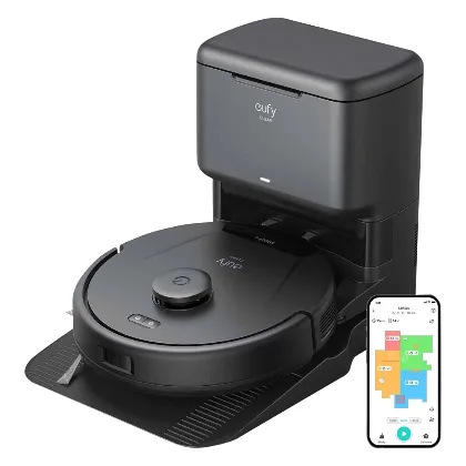 EUFY Robot odkurzająco-mopujący ze stacją opróżniającą L60 Hybrid (Odkurzacz robot)