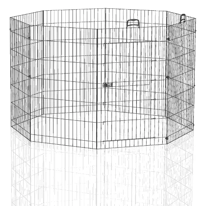 Ferplast Ośmiokątny kojec - Rozmiar M: 8 elementów (szer. x wys.: 57 x 76,5 cm)
