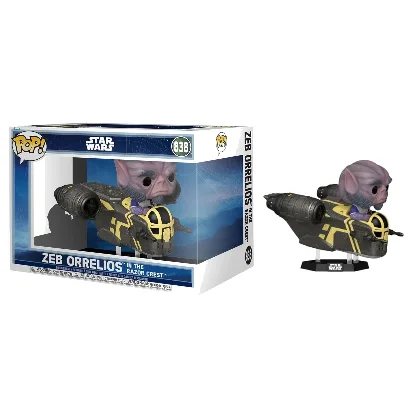 Figurka Star Wars: The Mandalorian and Grogu POP! Rides Deluxe - Zeb Orrelios in the…