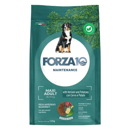 FORZA10 Maxi Adult Maintenance Venison Potato dla psów dużych ras 12 kg