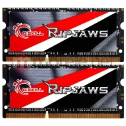 G.Skill Ripjaws DDR3L 8GB (2x4GB) 1600 CL9 SODIMM Czarno-czerwony