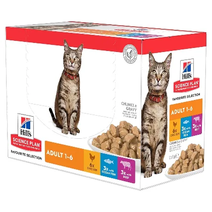 Hill's Science Plan Adult - Kurczak, 48 x 85 g