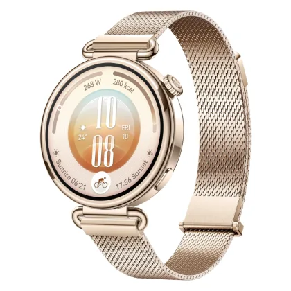 Huawei Watch GT 7 Classic 41mm + pasek Milnese gold