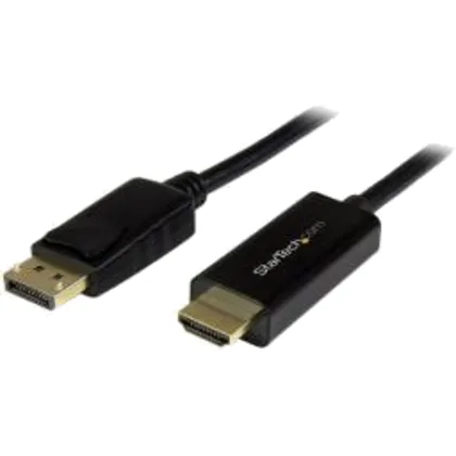 Kabel StarTech DisplayPort - HDMI 5m czarny (DP2HDMM5MB)