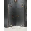 Kabina prysznicowa New Trendy Avexa 110x110 kwadratowa miedź EXK-3683