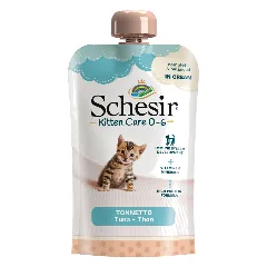 Korzystny pakiet Schesir Kitten in Cream, 20 x 150 g - Kurczak
