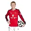 Koszulka Manchester United 25/26 Long Sleeve Home Kids