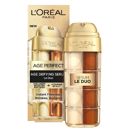L'Oréal Paris Age Perfect Serum Le Duo with Collagen Peptides 30ml
