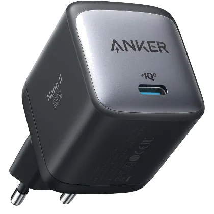 Ładowarka Anker Nano II 65 W, USB-C, zasilacz sieciowy z funkcją szybkiego ładowania