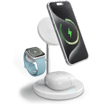 Ładowarka bezprzewodowa SBS Qi2 3x1 Wireless Charging Station