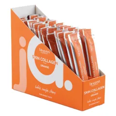 LEVANN jA Suplement diety SKIN COLLAGEN - kolagen o sm. pomarańczowym (30 sasz.)