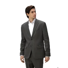 Marynarka slim fit z lnem