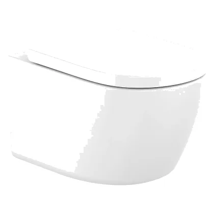 Miska WC wisząca Roca Meridian Rimless Vortex z deską wolnoopadającą duroplast A34H741000