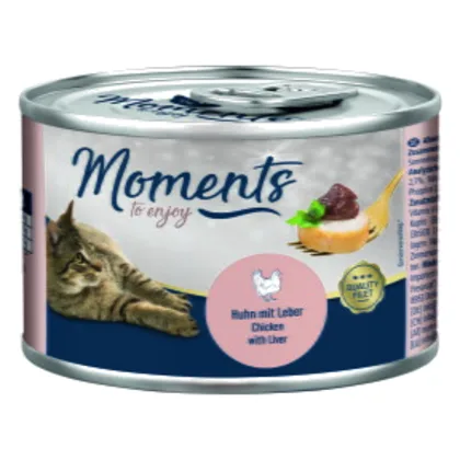 MOMENTS Adult Kurczak z wątróbką 24x140 g