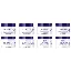 Naturie - Hatomugi Skin Conditioning Gel/180g (8szt.) Set