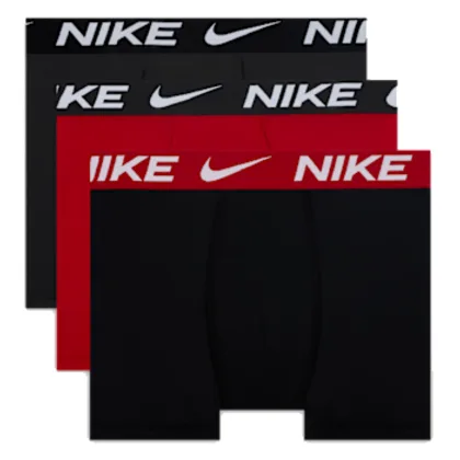 Nike Bokserki dla dużych dzieci Dri-FIT Solid (3 pary)