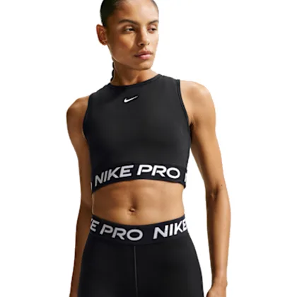Nike Pro Damska koszulka bez rękawów o skróconym kroju Dri-FIT