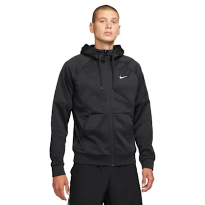 Nike Therma Męska bluza z zamkiem na całej długości do fitnessu Therma-FIT