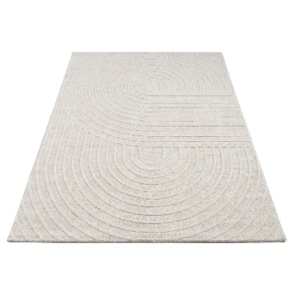 Nowoczesny dywan Sorrento krem 160x220 cm
