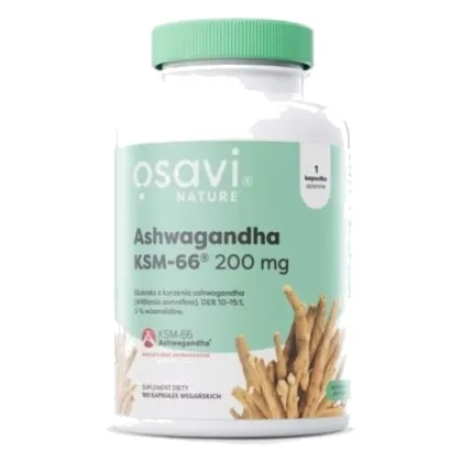 OSAVI Ashwagandha KSM-66® 200 mg (180 kaps.)