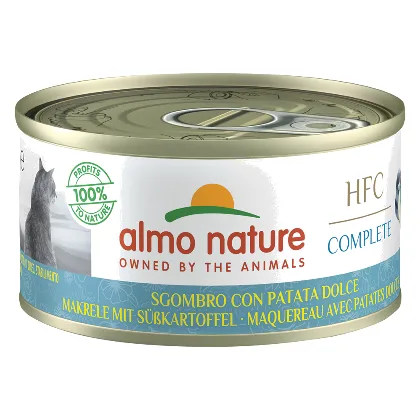 Pakiet Almo Nature HFC Complete, 24 x 70 g - Tuńczyk z dynią