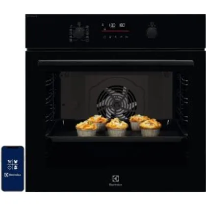 Piekarnik ELECTROLUX LOD6F77WZ Czarny Elektryczny parowy Grill A