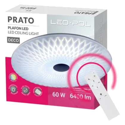 Plafon LED oro prato 60 W dim
