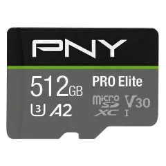 PNY microSDXC PRO Elite 512GB 100/90 mb/s
